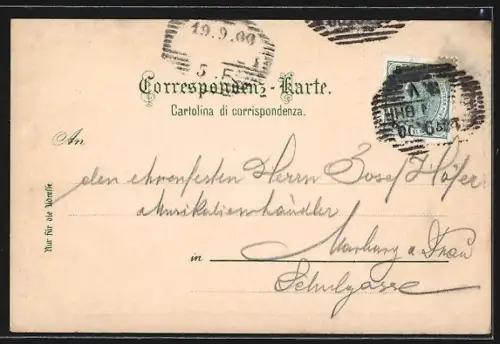 AK Bozen, Johannesplatz u. Pfarrkirche