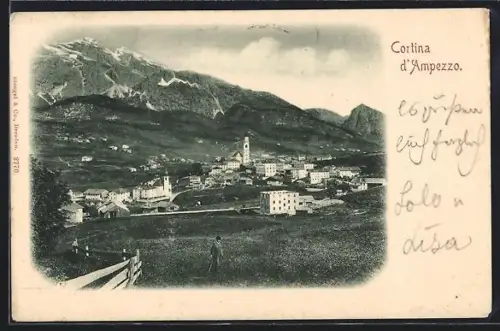 AK Cortina d`Ampezzo, Veduta generale