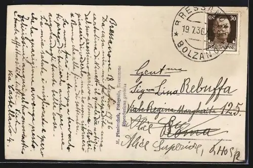 AK Bressanone, Veduta generale