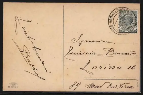 AK Bruneck /Tirol, Totalansicht mit Schloss