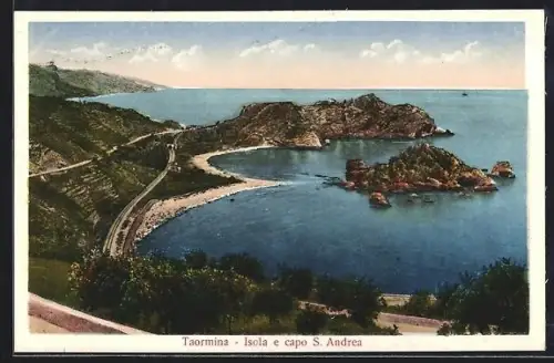AK Taormina, Isola e capo S. Andrea, Panorama