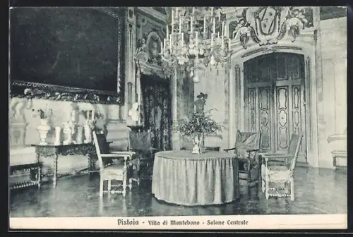 AK Pistoia, Villa di Montebono, Salone Centrale