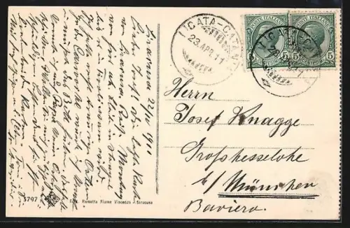 AK Siracusa, Panorama mit Booten