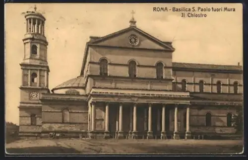 AK Roma, Basilica S. Paolo fuori Mura, Il Chiostro