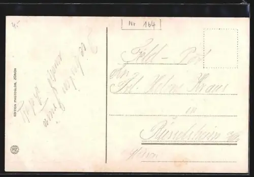 AK Salò /Lago di Garda, Panorama mit Dampfer