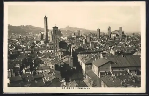 AK Bologna, Panorama mit Kirche