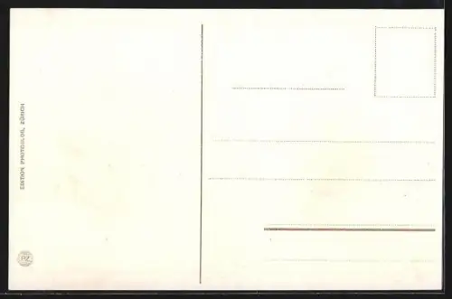 AK Marling bei Meran, Teilansicht mit Kirche und Hirzer