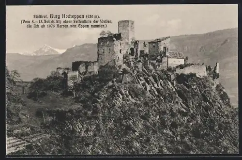 AK Eppan /Südtirol, Burg Hocheppan
