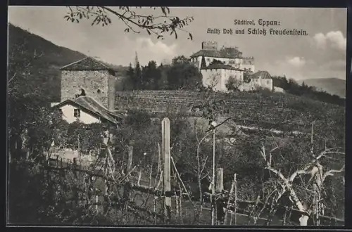 AK Eppan /Südtirol, Ansitz Doss und Schloss Freudenstein