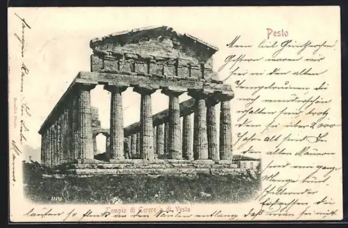 AK Pesto, Tempio di Cerere o di Vesta