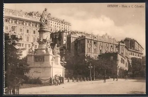 AK Genova, Mon. a C. Colombo