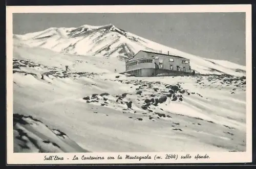AK Nicolosi, Ristorante La Cantoniera sull`Etna con la Montagnola