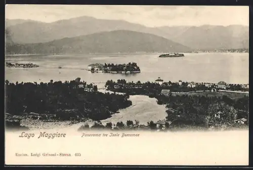 AK Isole Barromee /Lago Maggiore, Panorama