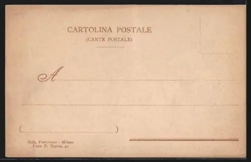 AK Milano, Cortile del Palazzo di Brera