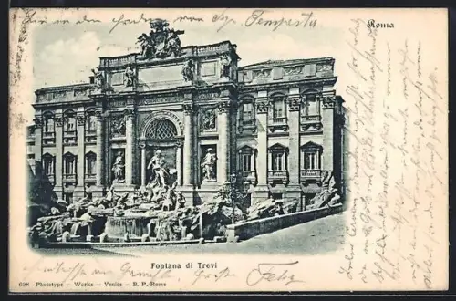 AK Roma, Fontana di Trevi