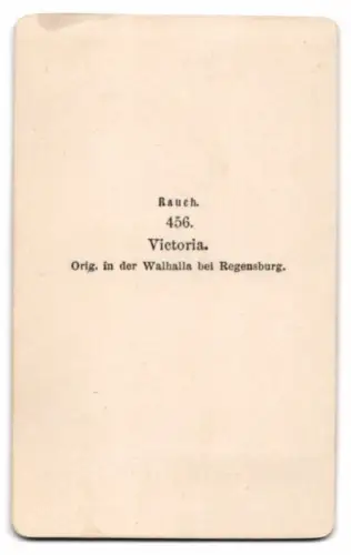 Fotografie Statue: Victoria, nach Rauch