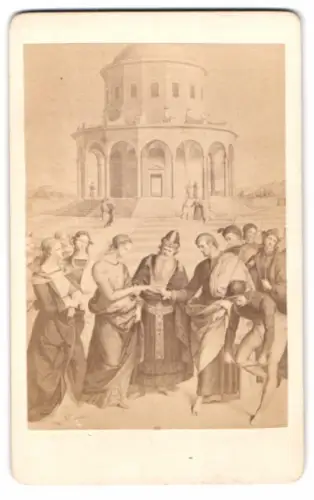 Fotografie Gemälde: Lo sposalizio, nach Rafael