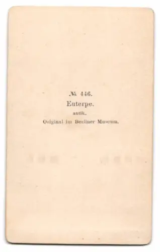 Fotografie Statue: Euterpe