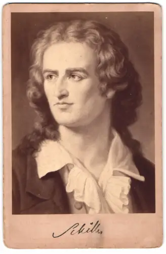 Fotografie Portrait Friedrich von Schiller