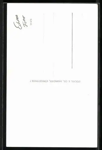 AK Musiker Walter Anton Dotzer im Anzug, Autograph