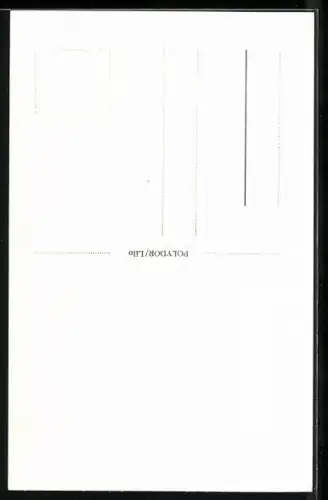 AK Musikerin Evelyn Künneke schaut den Betrachter an, Autograph