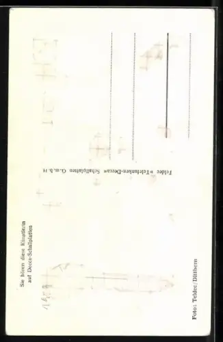 AK Musikerin Lys Assia mit Halstuch, Autograph