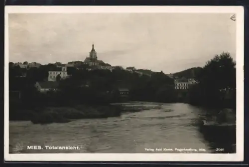 AK Mies, Totalansicht vom Wasser aus