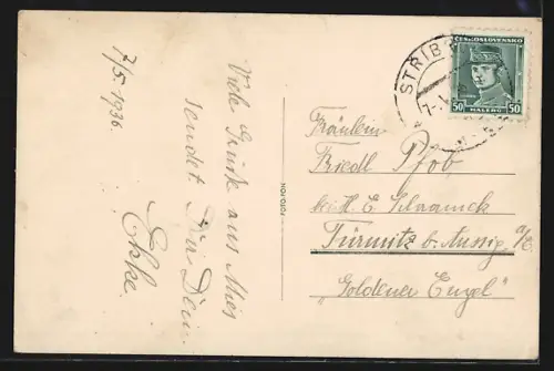 AK Mies, Totalansicht vom Wasser aus