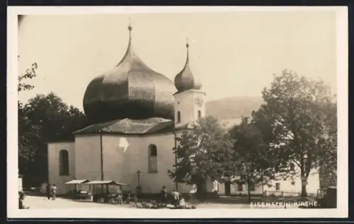 AK Eisenstein, Partie an der Kirche