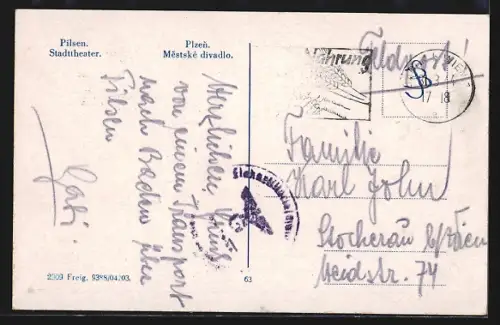 AK Pilsen, Stadttheater