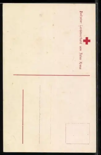 AK Prinzessin Hilde von Baden mit Fächer und Perlenkette