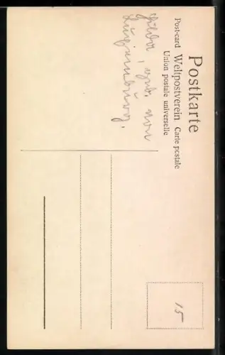 AK Grossherzog Friedrich II. und seine Gemahlin Hilda von Baden