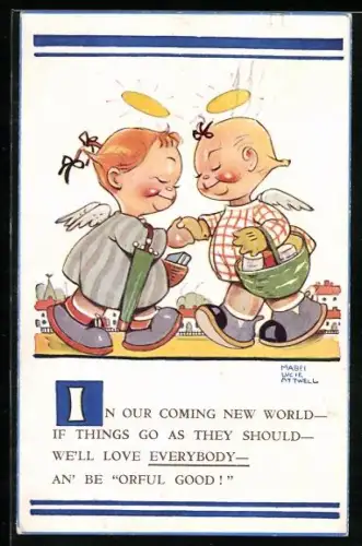 Künstler-AK Mabel Lucie Attwell: In Our Coming New World