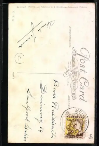 Künstler-AK Frederic G. Lewin: Kinder klettern auf einen Baum