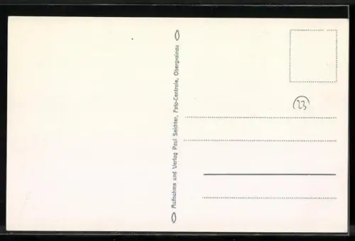 AK Nixe in 10 Meter Tiefe am Grunde des Badersees und schlafende Forelle