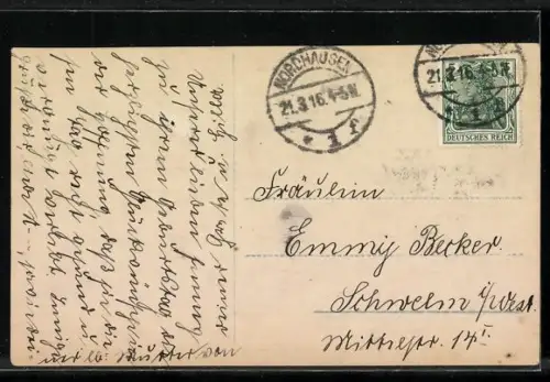 AK Prinzessin Joachim von Preussen in Stuhl sitzend