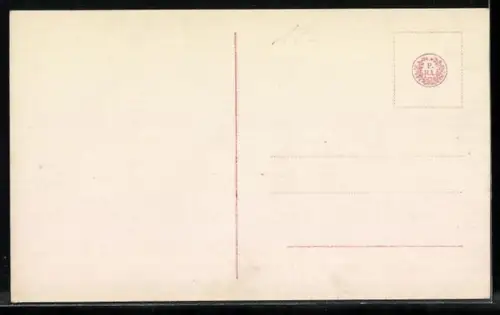 AK Prinzessin Marie-Alexandra und Prinz Berthold von Baden auf einem Sofa