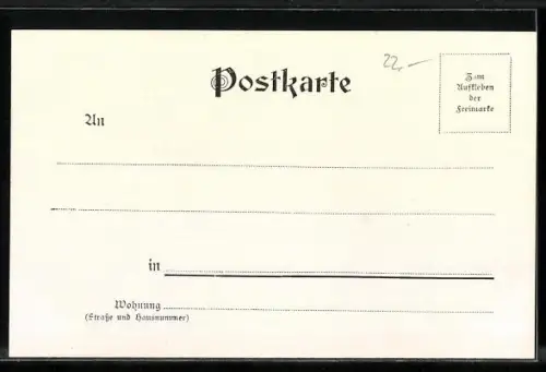 AK Theaterdichter Eugène Scribe, Portrait und Kurzvita