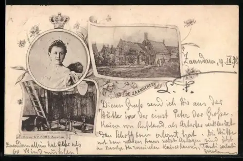 AK Zaandam, Czar Peter Huisle, Koningin