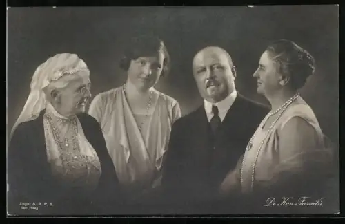 AK Königin Wilhelmina von den Niederlanden, De Kon. Familie