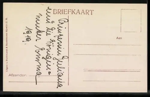 AK Die Prinzessin von den Niederlanden mit ihrer Grossmutter