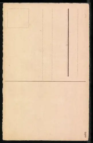 AK Meier mit Schis!, Karikatur, Neujahrsgruss