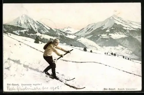 AK Ski-Sport, Descente rapide!