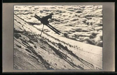 AK Skispringer im Spielfilm Das Wunder des Schneeschuhs