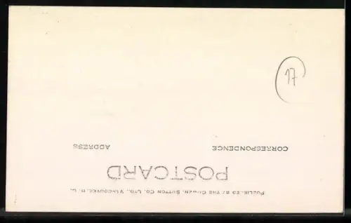 AK Vancouver /B. C., Looking across Burrard Inlet