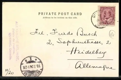 AK Quebec, Chateau Frontenac et Promenade, Dufferin Terrace