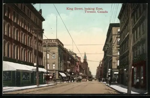 AK Toronto, King Street, looking East