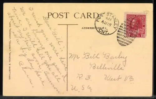 AK London /Ont., Wellington St., looking North