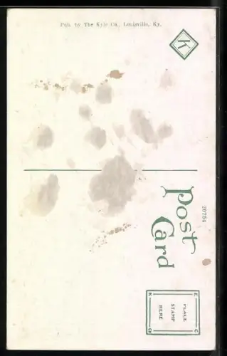 AK Louisville, KY, Market Street, Looking West from Fourth Avenue