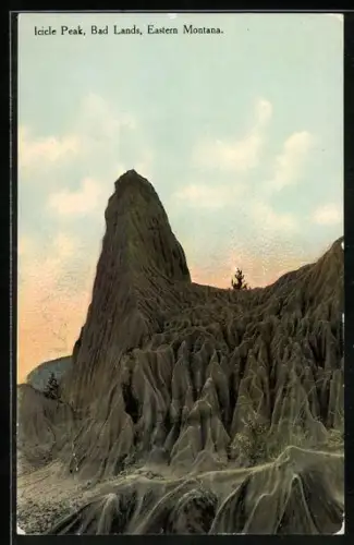 AK Bad Lands, MT, Icicle Peak